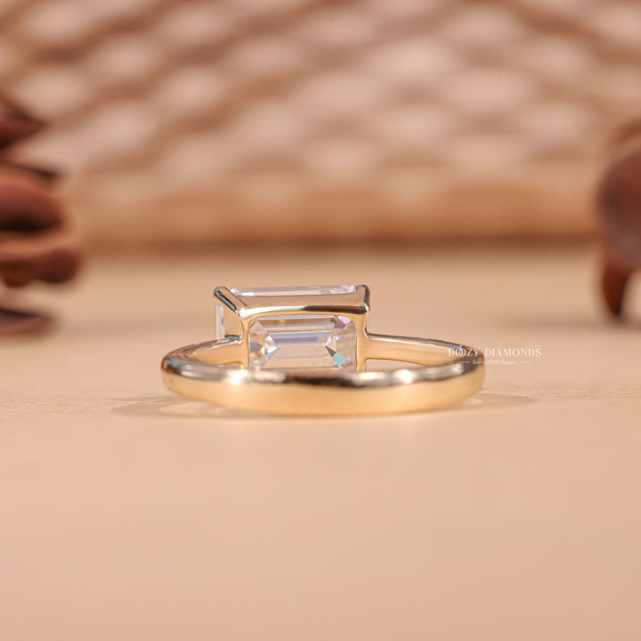 Custom East-West engagement rings, East-West diamond ring near me, East-West rings with financing, 