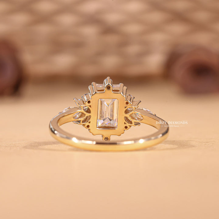 Emerald custom diamond engagement ring, Emerald affordable diamond engagement ring, Emerald luxury diamond engagement ring, Emerald discount diamond engagement ring, Emerald designer diamond engagement ring, 