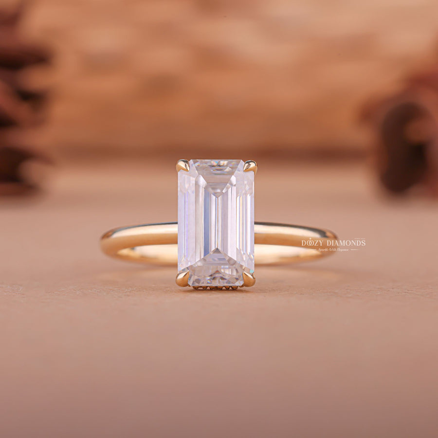  Emerald ethical engagement ring, Emerald sustainable engagement ring, Emerald conflict-free engagement ring, Emerald lab-grown engagement ring, Emerald natural engagement ring