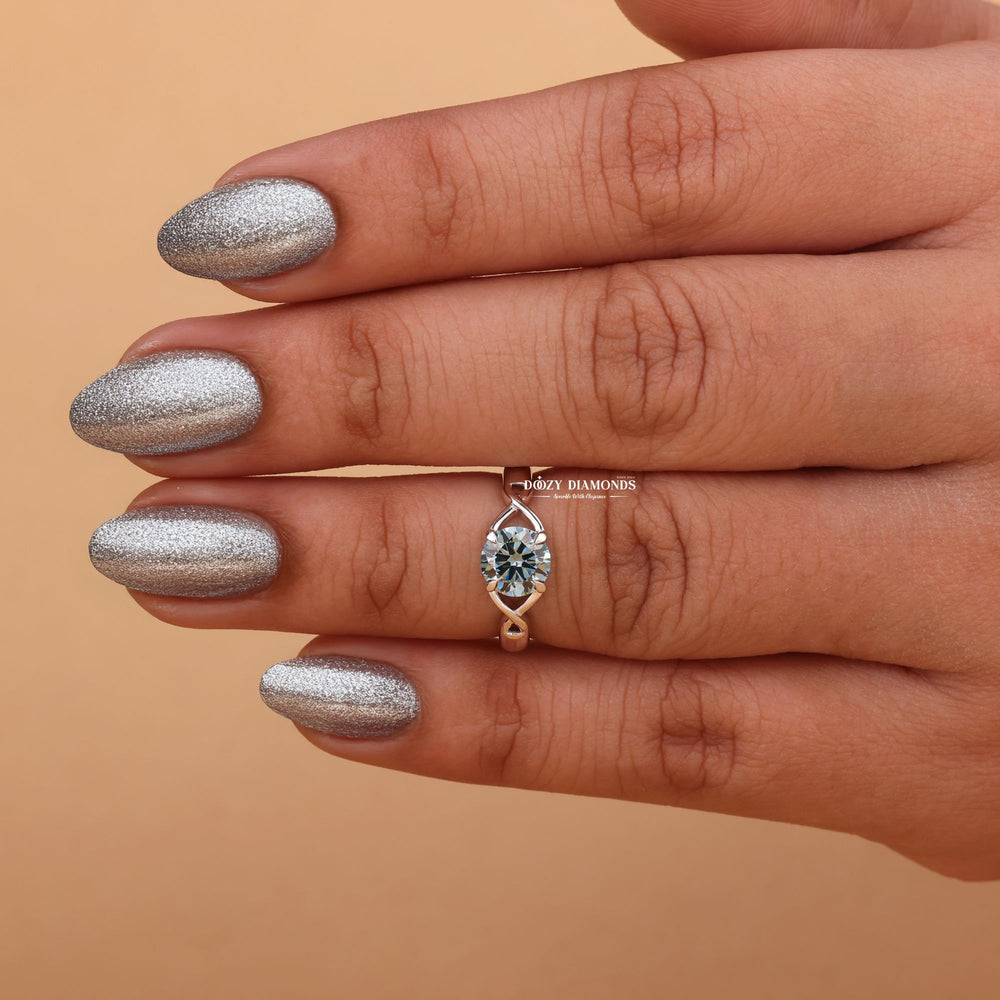 Round cut engagement ring, Round diamond engagement ring, Round solitaire engagement ring, Round halo engagement ring,
