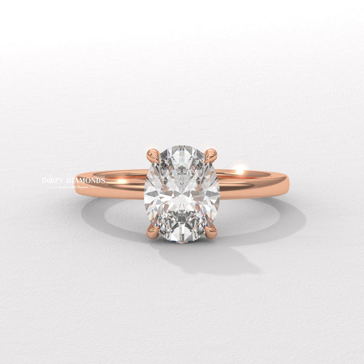 elegant bridal jewelry, oval halo ring, oval hidden halo ring, oval pave ring, oval cathedral ring, oval bezel ring, oval prong set ring, four prong engagement ring, six prong diamond ring,