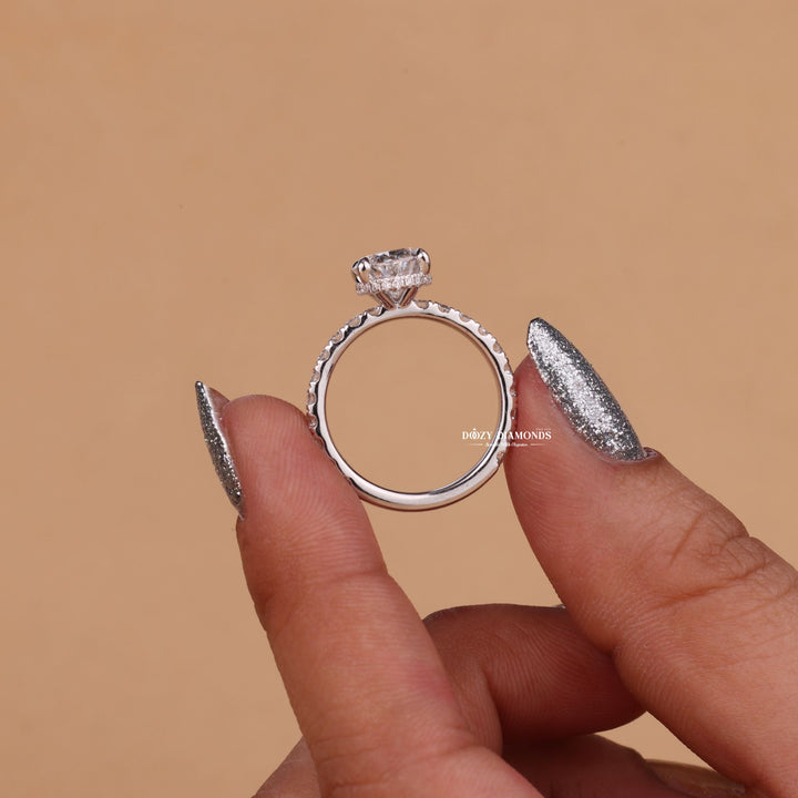 Oval classic engagement ring, Oval modern engagement ring, Oval three-stone engagement ring, Oval side stone engagement ring, Oval cathedral engagement ring,
