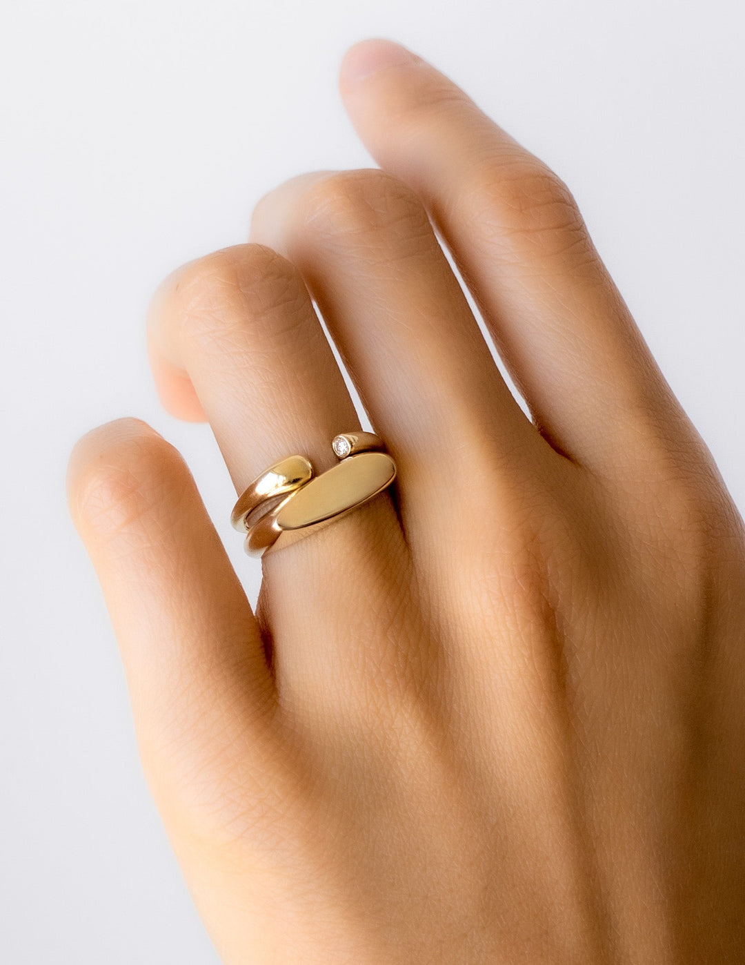 2.0mm Round Diamond CVD EF/VVS Open Band for Women