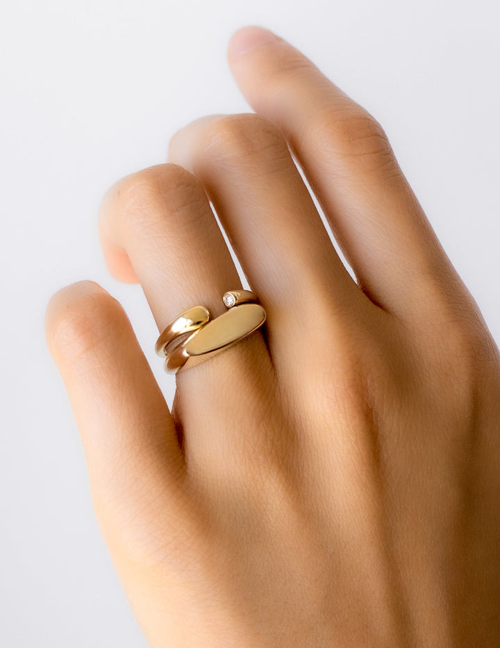 2.0mm Round Diamond CVD EF/VVS Open Band for Women