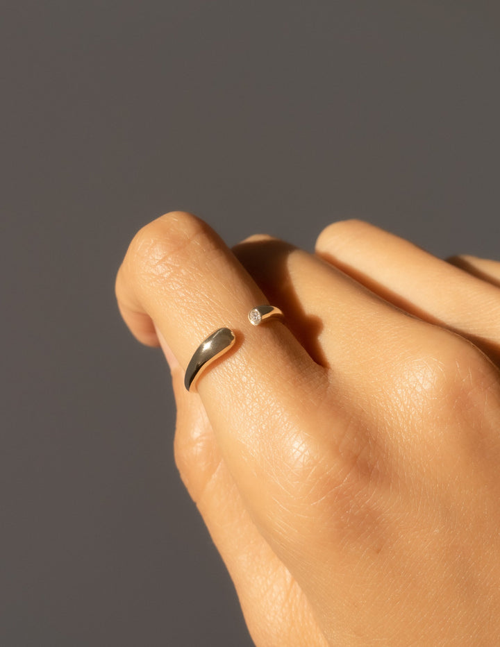 2.0mm Round Diamond CVD EF/VVS Open Band for Women