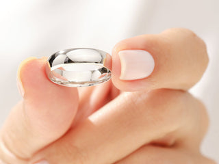 5.0mm Classic Dome Shine Wedding Band