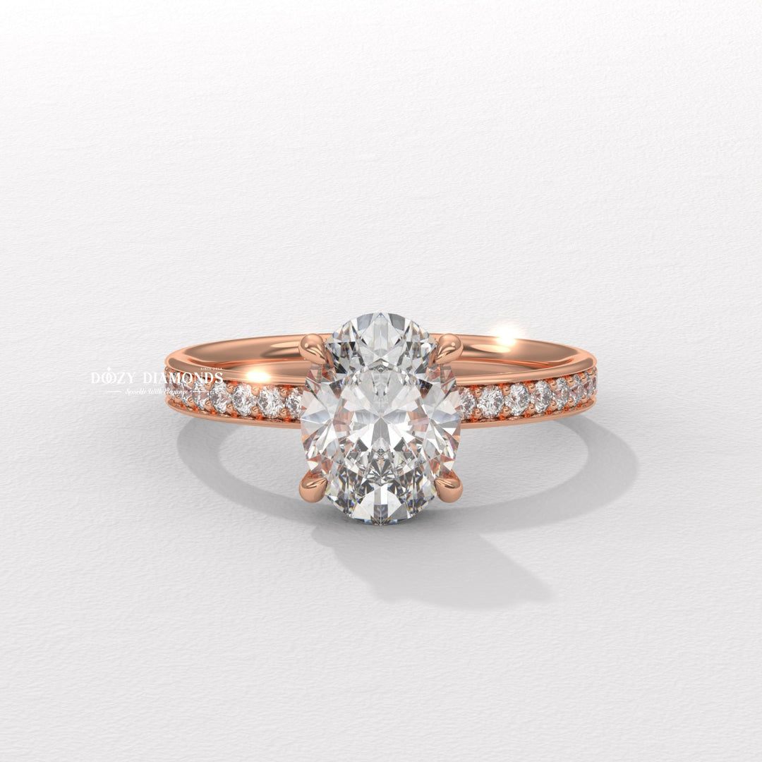 Lab grown oval diamond
Ethical oval engagement ring
Sustainable lab created diamond
IGI certified oval diamond ring