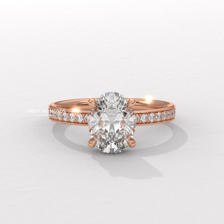 Lab grown oval diamond
Ethical oval engagement ring
Sustainable lab created diamond
IGI certified oval diamond ring