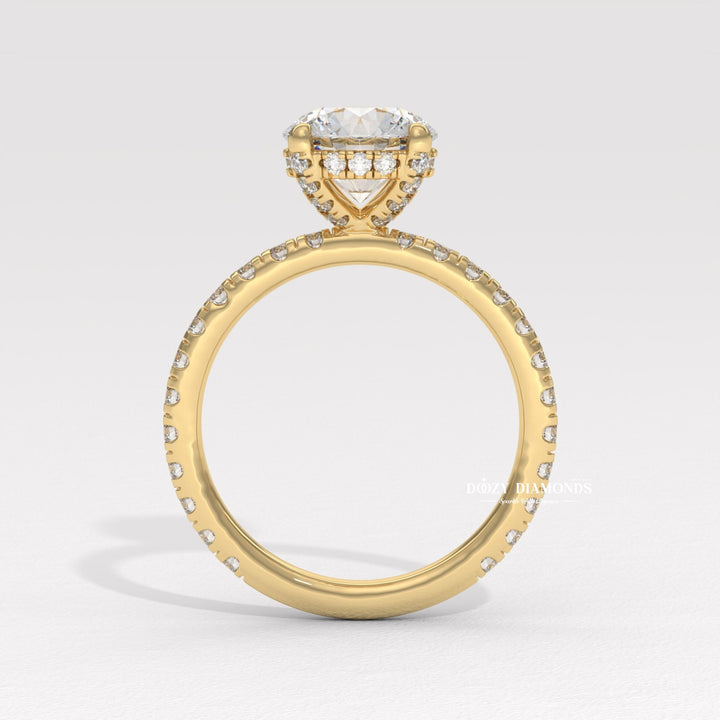F VS diamond ring, F color diamond ring, VS clarity diamond ring, lab grown diamond ring, lab diamond engagement ring, lab created diamond ring, eco friendly diamond ring,