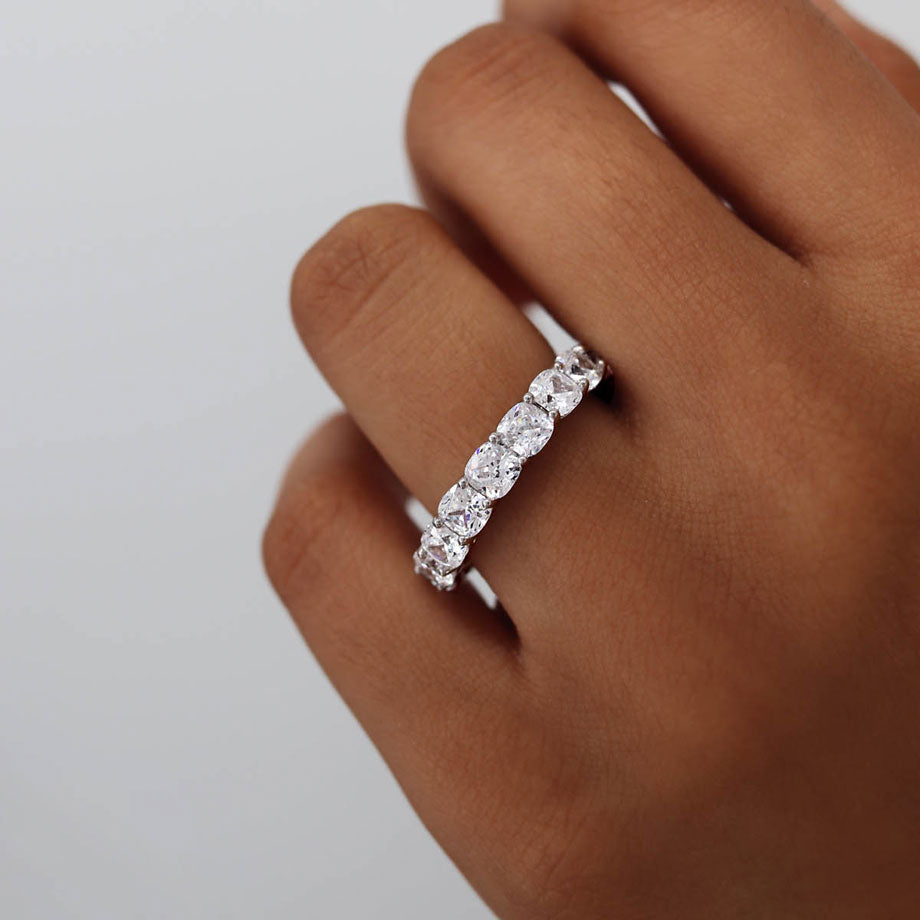 cushion-shaped-moissanite-full-eternity-style-wedding-band-2