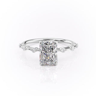 radiant-solitaire-dainty-pave-set-moissanite-engagement-ring-2