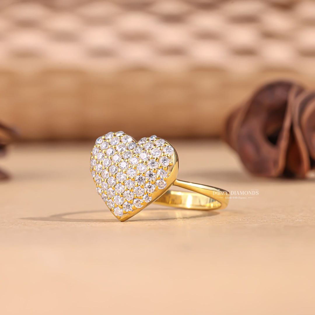  Heart glamorous engagement ring, Heart sophisticated engagement ring, Heart trendy engagement ring, Heart fashionable engagement ring,