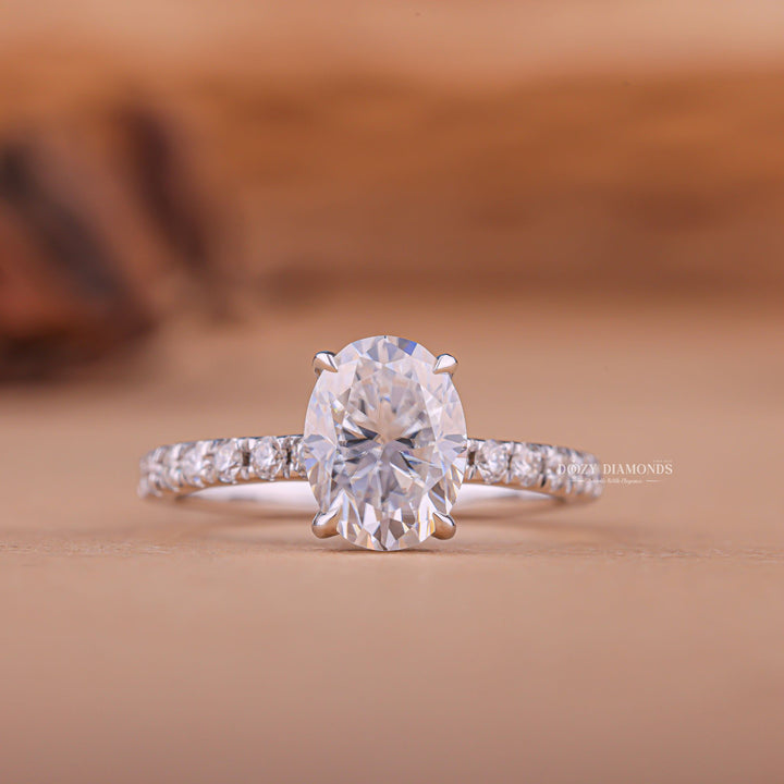 Hidden halo engagement ring, Best hidden halo diamond rings, Classic hidden halo engagement rings, Affordable hidden halo rings, 