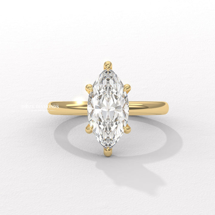 Hidden halo marquise engagement ring
Marquise solitaire diamond ring
Marquise cut engagement ring