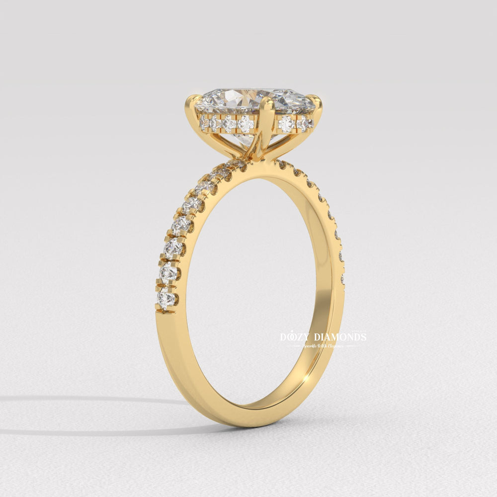 IGI Certified
Lab Grown Diamond
Oval Cut
Hidden Halo