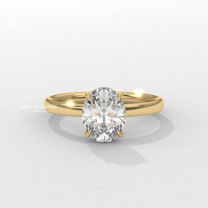 IGI Certified Oval Diamond Ring
Oval Shape IGI Certified Solitaire
IGI Certified Lab Grown Oval Ring