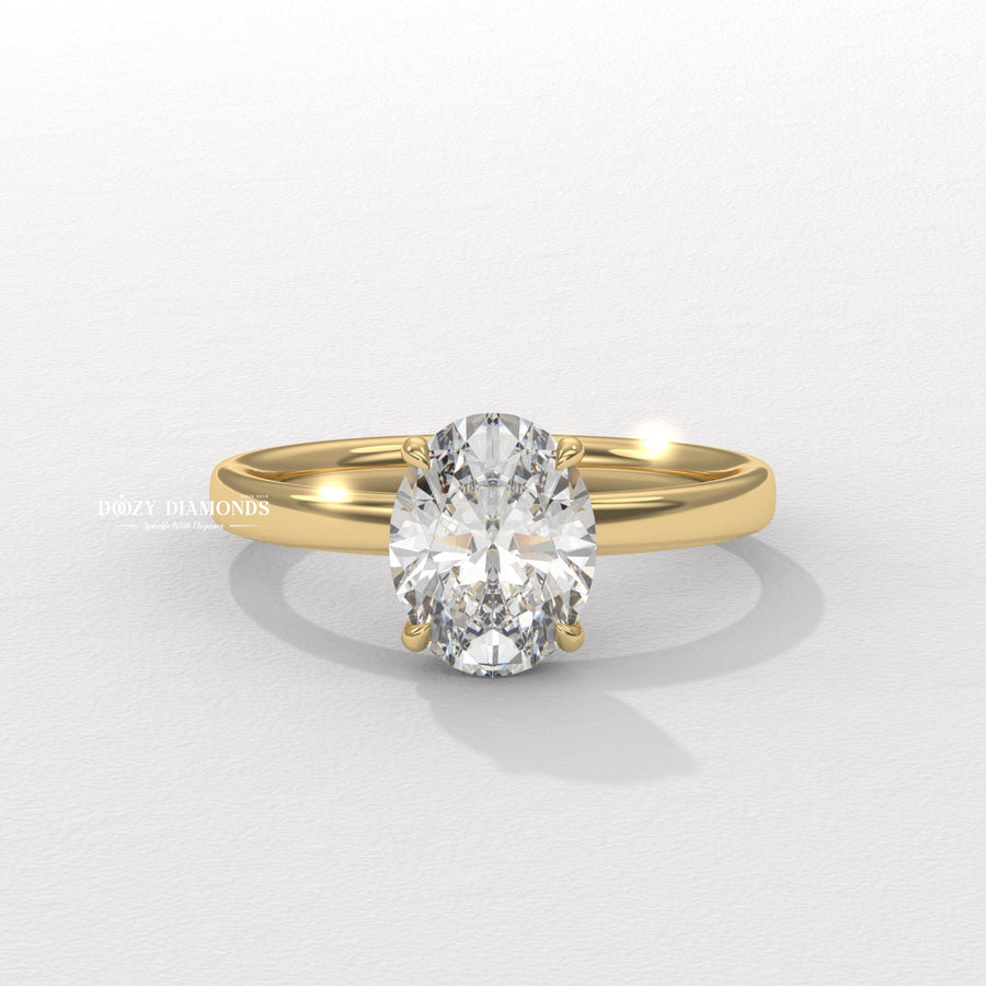 IGI Certified Oval Diamond Ring
Oval Shape IGI Certified Solitaire
IGI Certified Lab Grown Oval Ring