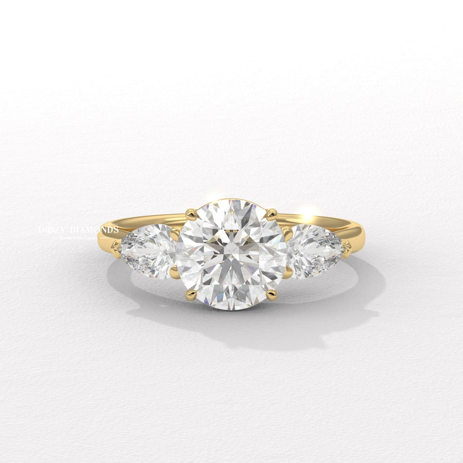 IGI certified lab grown diamond engagement ring
Round cut lab diamond engagement ring
Lab created diamond ring for her