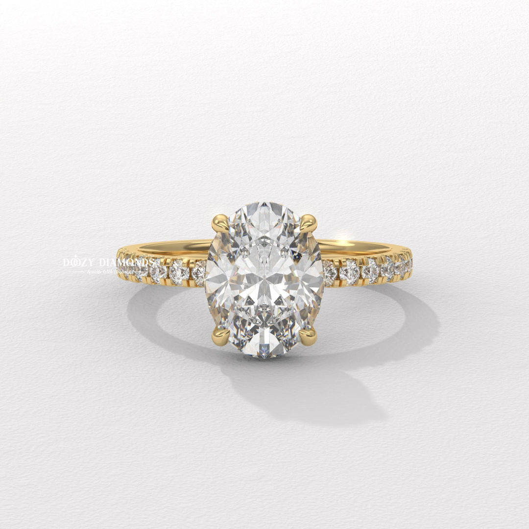 IGI Certified
Lab Grown Diamond
Oval Cut
Hidden Halo
