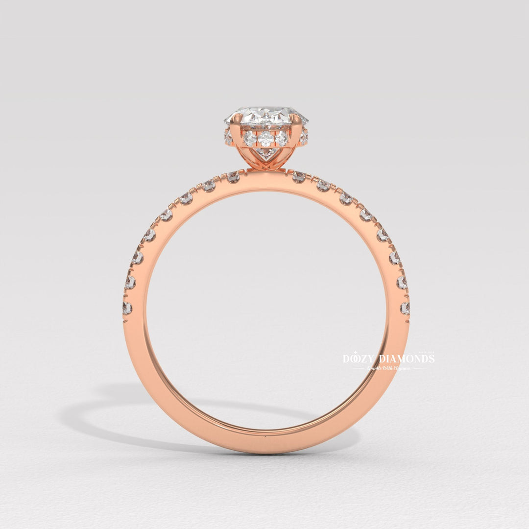 Lab diamond proposal ideas
Buy hidden halo ring online
Minimalist oval engagement ring
Timeless oval hidden halo ring
Statement oval diamond ring