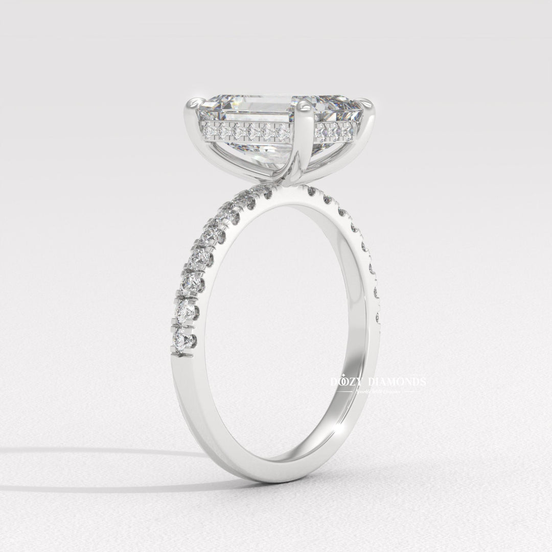 Lab diamond ring for women
Statement oval engagement ring
Buy IGI certified ring online