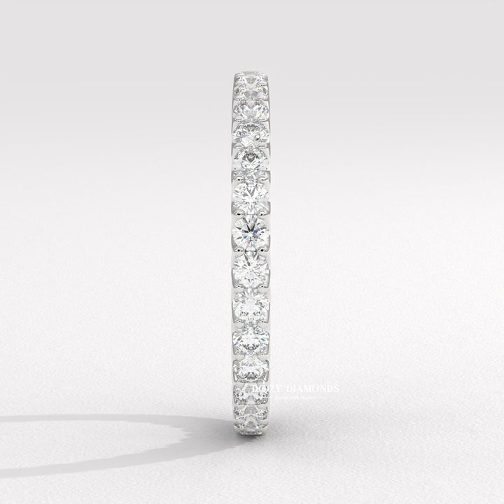 Conflict free diamond ring
Lab diamond stackable ring
Matching bridal band