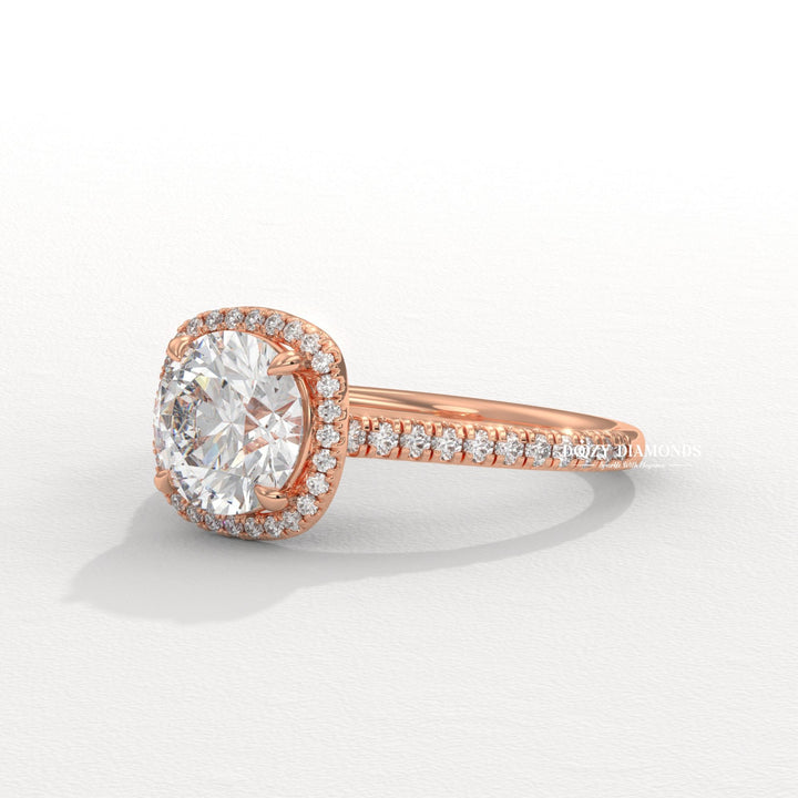 Lab grown diamond engagement ring
Round lab created diamond ring
Halo engagement ring
Lab created diamond ring