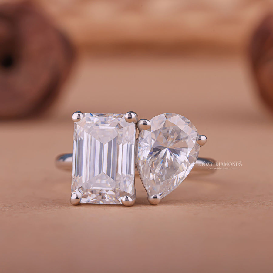 Lab grown diamond solitaire engagement ring, Buy lab grown diamond rings with certification, Custom lab grown diamond engagement rings, 