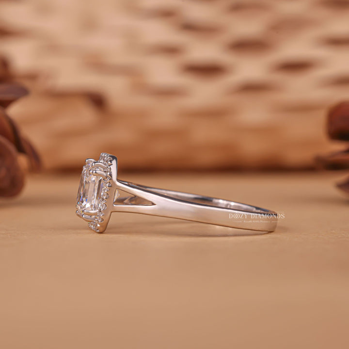 Lab grown moissanite vs diamond comparison rings, Lab grown diamond halo engagement ring, 14K lab grown diamond engagement ring, Lab grown diamond rings under $1000, Sustainable lab grown wedding rings