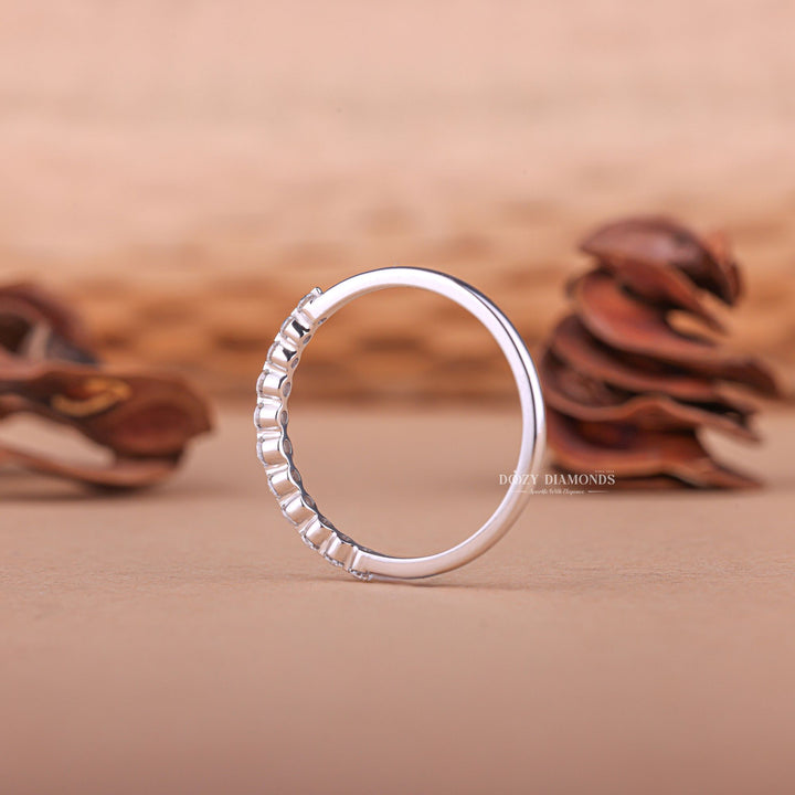 Lab grown wedding band in 14K white gold, Eco-friendly lab grown diamond bands, Buy lab grown diamond wedding band online, Custom lab grown wedding bands for her, Lab created diamond eternity wedding bands, Sustainable lab grown wedding bands for men, Lab grown pave set wedding bands, Thin lab grown diamond bands for stacking
