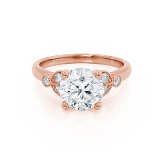 round-shaped-moissanite-cluster-style-engagement-ring-2