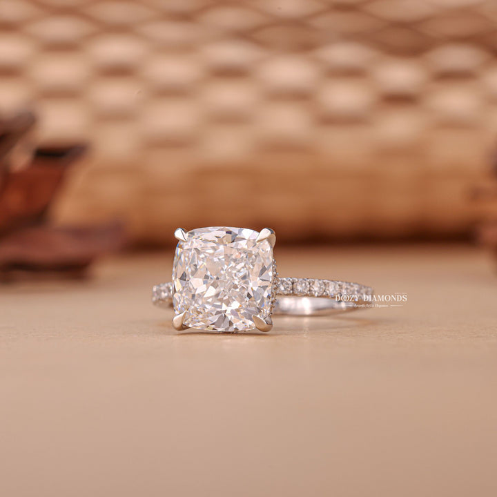 Channel set engagement ring, Bezel set engagement ring, Tension set engagement ring, Vintage-inspired engagement ring, Art deco engagement ring