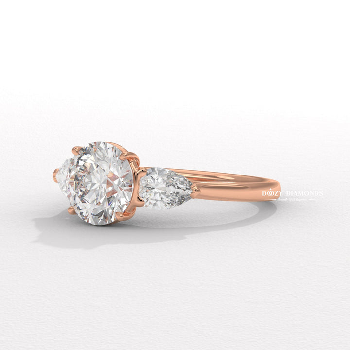 Timeless round diamond ring
Handcrafted lab diamond ring
Engagement gift for her 