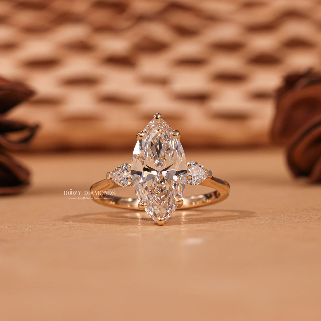 Marquise fashionable engagement ring, Marquise versatile engagement ring, Marquise ethical engagement ring, Marquise sustainable engagement ring,