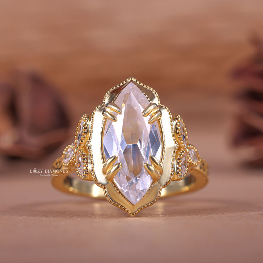Marquise side stone engagement ring, Marquise cathedral engagement ring, Marquise bezel engagement ring, Marquise tension set engagement ring, Marquise split shank engagement ring, 