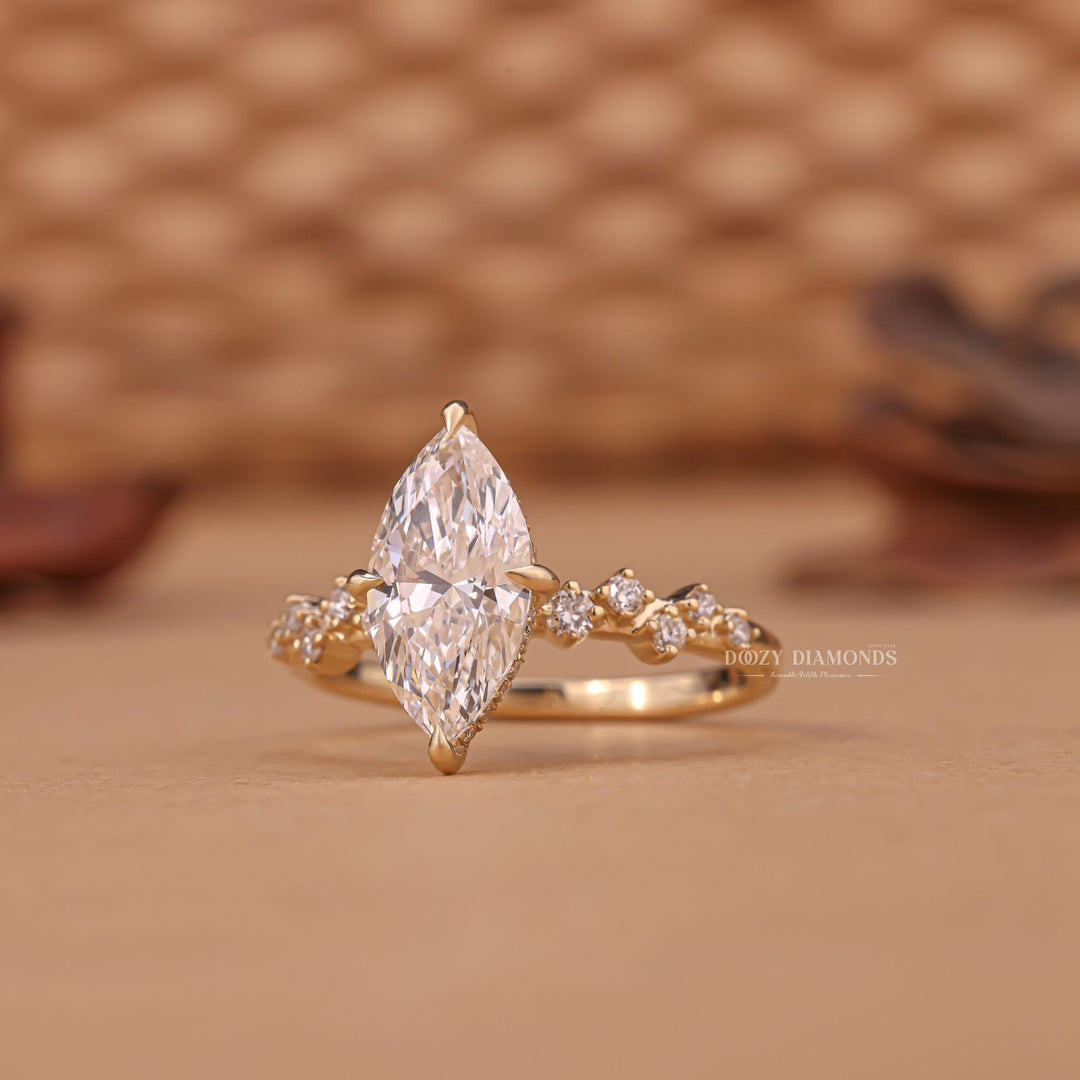 Marquise contemporary engagement ring, Marquise minimalist engagement ring, Marquise bold engagementMarquise intricate engagement ring,  ring, Marquise delicate engagement ring, 
