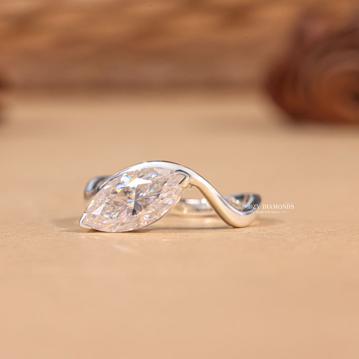 Marquise delicate engagement ring, Marquise timeless engagement ring, Marquise elegant engagement ring, Marquise whimsical engagement ring, 