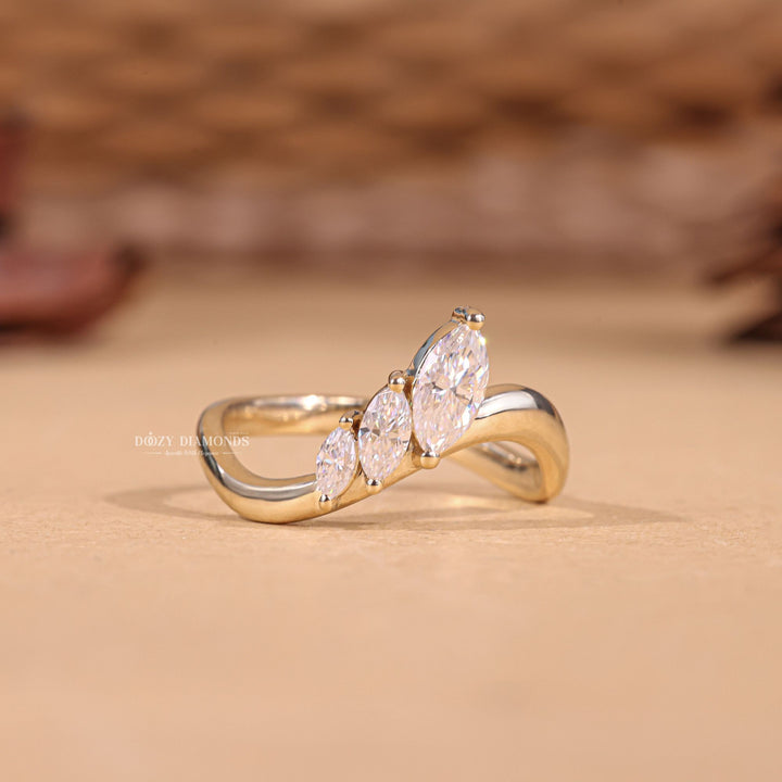 Marquise diamond promise band, Marquise diamond band gold, Marquise diamond band white gold, Marquise diamond band rose gold, Marquise diamond band yellow gold,