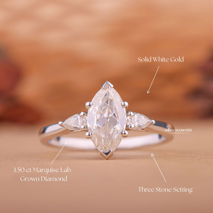 Marquise made-to-order engagement ring, Marquise personalized engagement ring, Marquise exclusive engagement ring, Marquise engraved engagement ring,