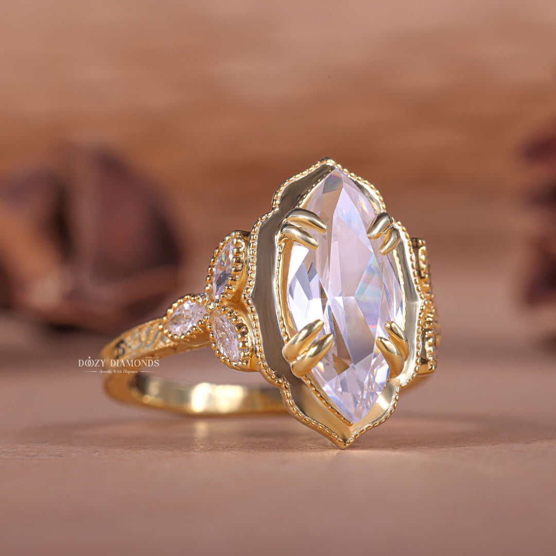 Marquise whimsical engagement ring, Marquise glamorous engagement ring, Marquise sophisticated engagement ring, Marquise trendy engagement ring,