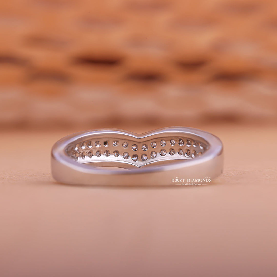 Minimalist diamond wedding band, Engraved diamond wedding band, Personalized diamond wedding band, Matching diamond wedding band, Diamond wedding band with gemstones, 