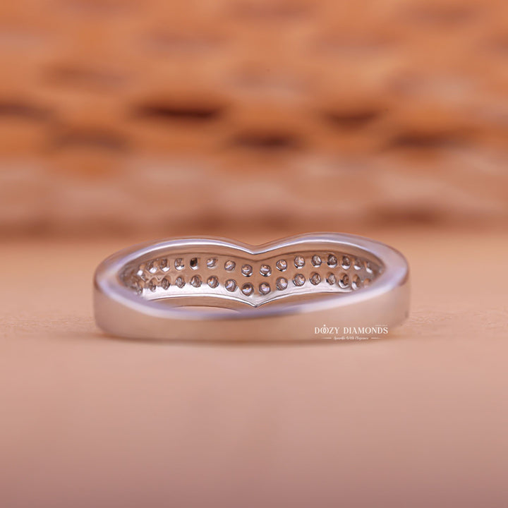 Minimalist diamond wedding band, Engraved diamond wedding band, Personalized diamond wedding band, Matching diamond wedding band, Diamond wedding band with gemstones, 