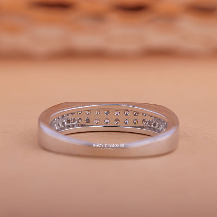 Men's diamond and sapphire ring, Men's diamond band yellow gold, Heavy men's diamond ring, Men's diamond ring with engraving, Men's diamond wedding band comfort fit, 