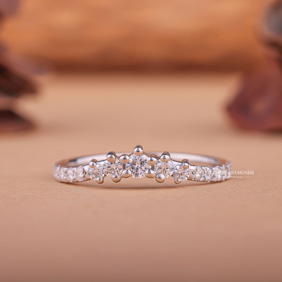 Mesmerizing diamond wedding band, Enchanting diamond wedding band, Alluring diamond wedding band, Captivating diamond wedding band, Fascinating diamond wedding band, Dreamy diamond wedding band
