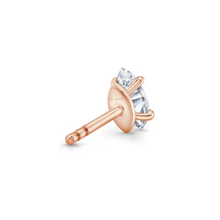 Marquise F-VS1 Lab-Grown Solitaire Stud Earrings For Women
