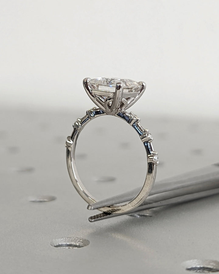 princess cut lab diamond