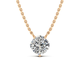 1.1TCW Cushion Cut Colleen Moissanite Diamond  Necklace For Her