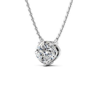 1.1TCW Cushion Cut Colleen Moissanite Diamond  Necklace For Her