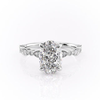 oval-solitaire-milgrain-pave-moissanite-engagement-ring