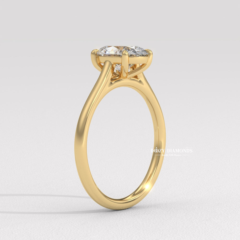 Oval Lab Grown Diamond Ring
Oval Cut Solitaire Engagement Ring
Lab Created Oval Diamond Ring